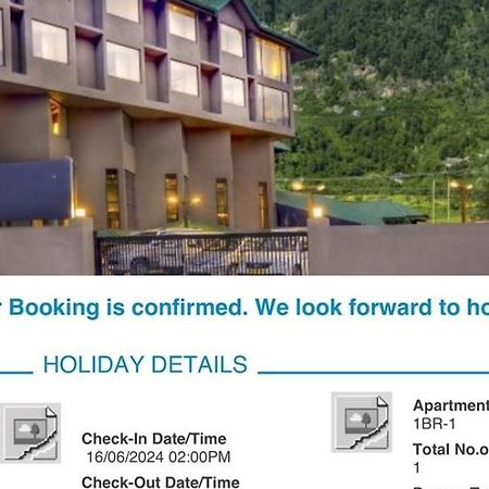 Hotel Park Paradise Manali Манали Экстерьер фото